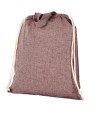 4DO Pheebs 150 g/m² recycelter Turnbeutel 6L Tasche personalisierbar