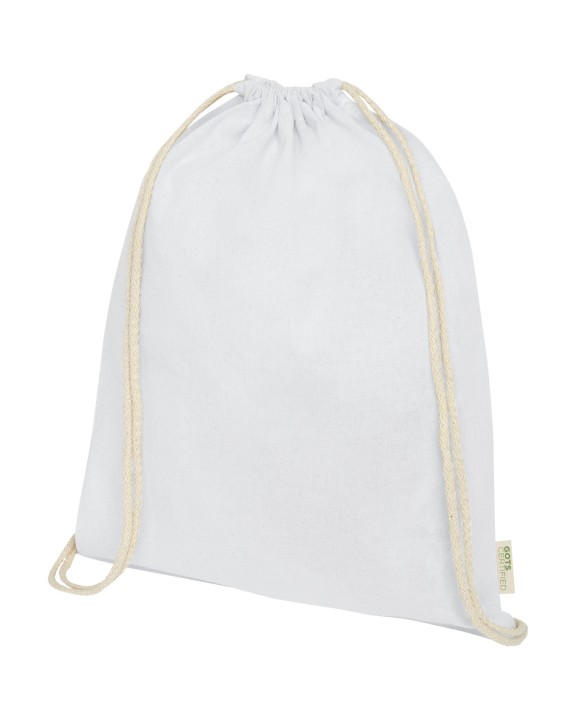 4DO Orissa 100 g/m² Turnbeutel aus Bio-Baumwolle 5L Tasche personalisierbar
