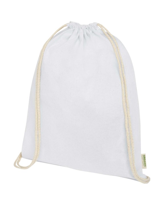 4DO Orissa 100 g/m² Turnbeutel aus Bio-Baumwolle 5L Tasche personalisierbar