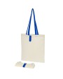4DO Nevada 100 g/m² faltbare Tragetasche aus Baumwolle 7L Tote Bag personalisierbar