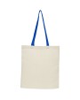 4DO Nevada 100 g/m² faltbare Tragetasche aus Baumwolle 7L Tote Bag personalisierbar
