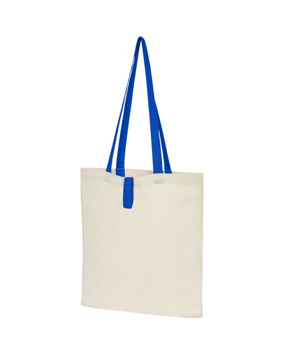 4DO Nevada 100 g/m² faltbare Tragetasche aus Baumwolle 7L Tote Bag personalisierbar