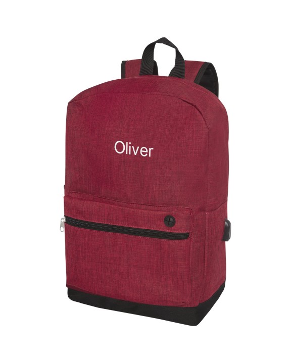 Sac & bagagerie personnalisable 4DO Sac à dos Hoss professionnel pour ordinateur portable de 15,6" 16L