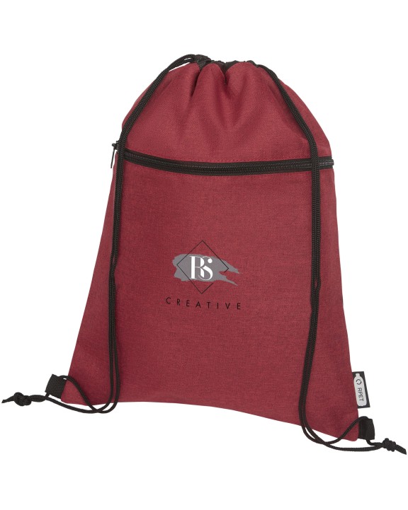Sac & bagagerie personnalisable 4DO Sac à dos Ross en rPET avec cordon de serrage 5L
