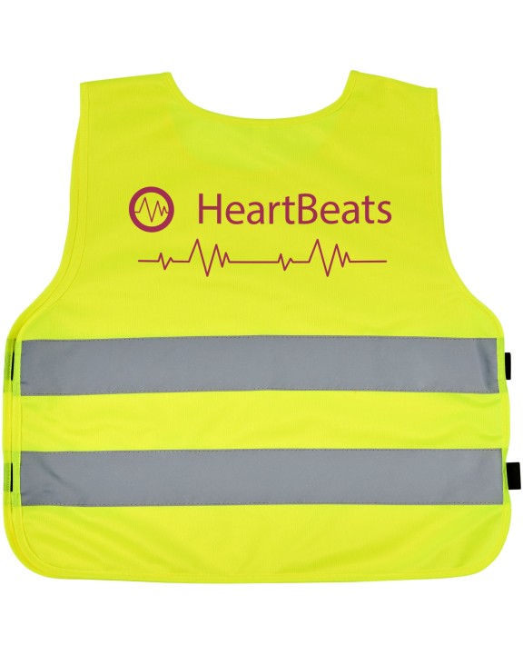 Gilet de sécurité personnalisable 4DO Gilet de sécurité XS velcro pour enfants 7-12 ans Marie RFX™
