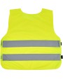 4DO RFX™ Marie XS Sicherheitsweste mit Klettverschluss für Kinder von 7-12 Jahren Warnweste personalisierbar
