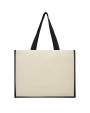 Tote bag personnalisable 4DO Sac Varai 320 g/m² en toile et jute 23L