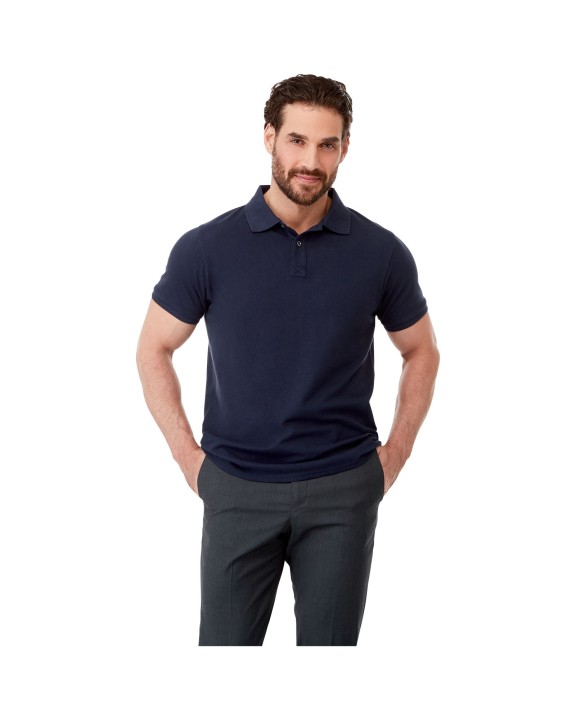ELEVATE Beryl Poloshirt aus Bio-Recyclingmaterial für Herren Poloshirt personalisierbar