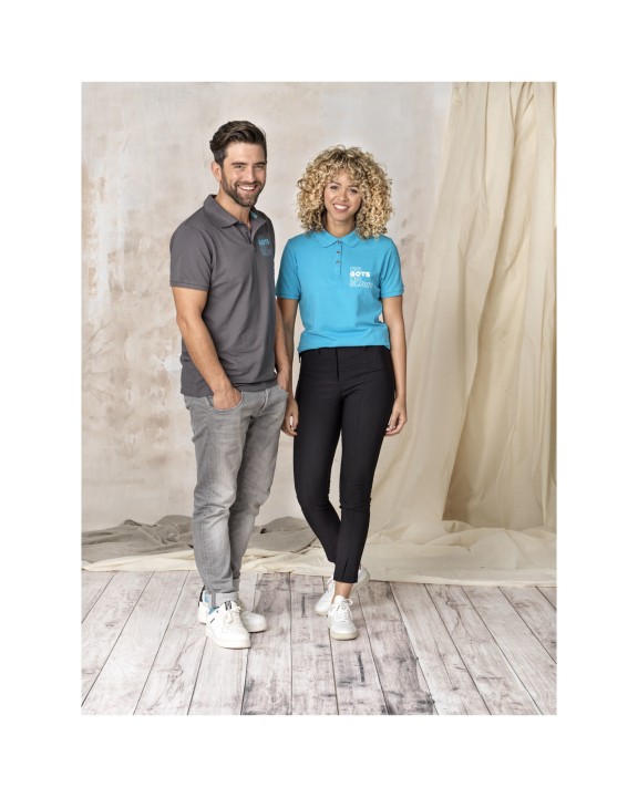 Polo personnalisable ELEVATE Polo bio recyclé manches courtes femme Beryl
