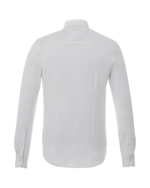 Hemd ELEVATE Bigelow piqué heren overhemd met lange mouwen voor bedrukking &amp; borduring