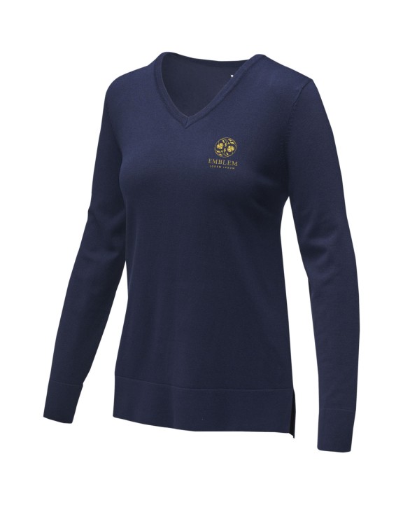 ELEVATE Stanton Pullover mit V-Ausschnitt für Damen Pullover personalisierbar