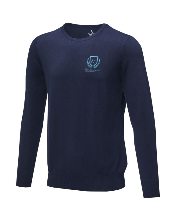 ELEVATE Merrit Pullover mit Rundhalsausschnitt für Herren Pullover personalisierbar