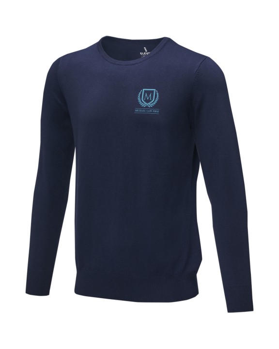 ELEVATE Merrit Pullover mit Rundhalsausschnitt für Herren Pullover personalisierbar