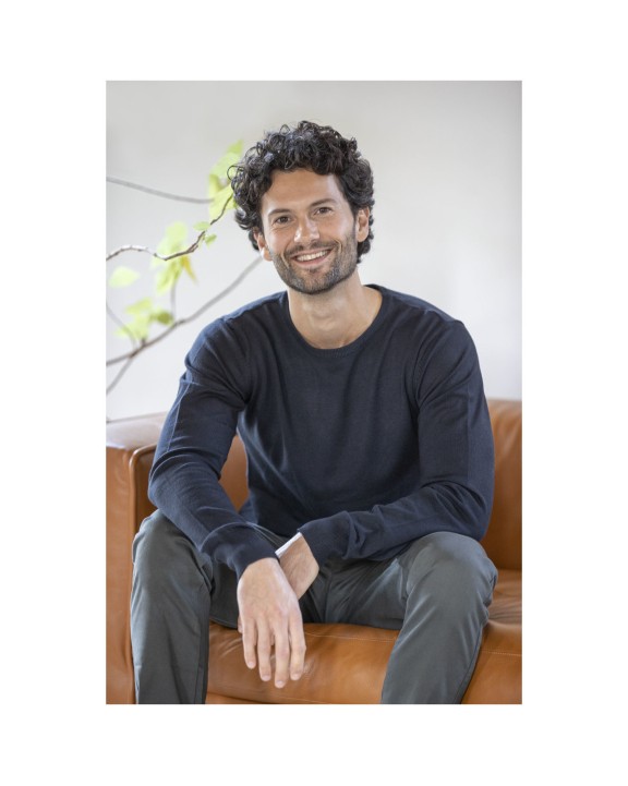 ELEVATE Merrit Pullover mit Rundhalsausschnitt für Herren Pullover personalisierbar