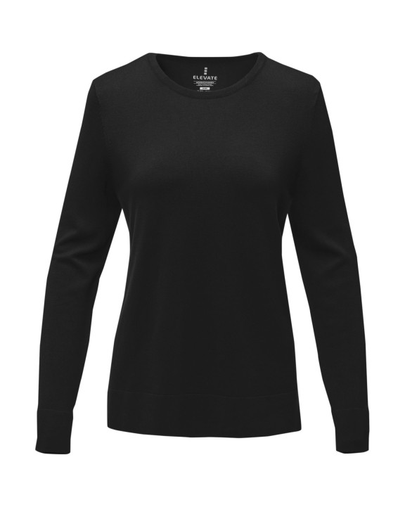 Pull personnalisable ELEVATE Pull à col ras du cou Merrit pour femme