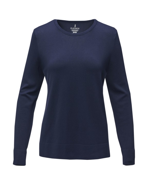 Pull personnalisable ELEVATE Pull à col ras du cou Merrit pour femme