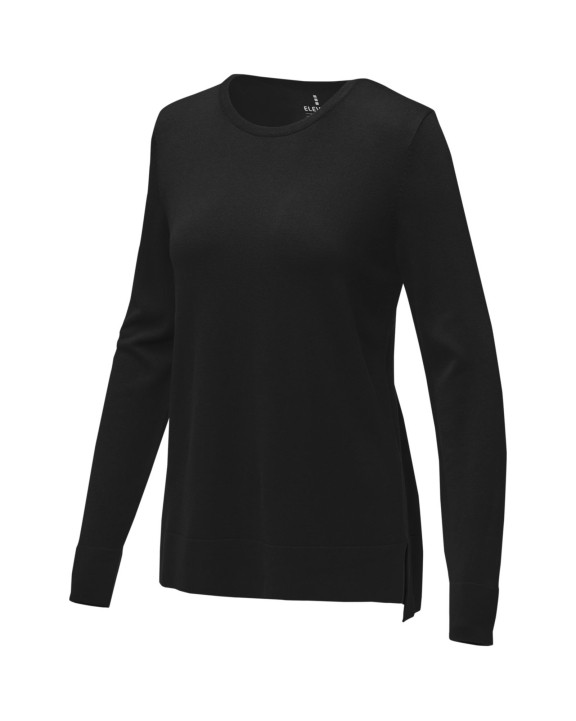 Pull personnalisable ELEVATE Pull à col ras du cou Merrit pour femme