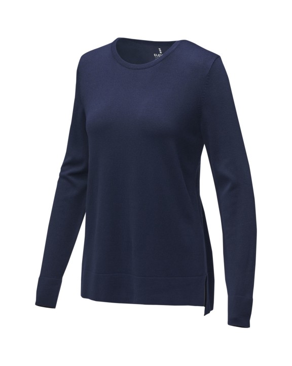 Pull personnalisable ELEVATE Pull à col ras du cou Merrit pour femme