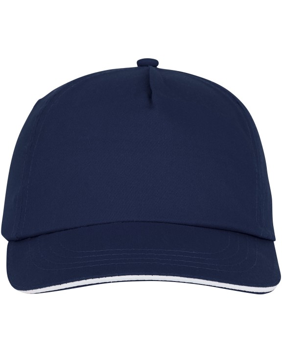 Casquette personnalisable ELEVATE Casquette sandwich 5 panneaux Styx