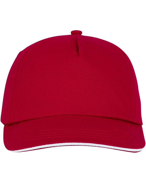 Casquette personnalisable ELEVATE Casquette sandwich 5 panneaux Styx