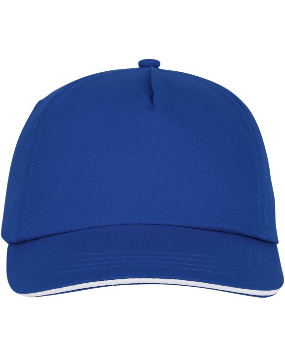 Casquette personnalisable ELEVATE Casquette sandwich 5 panneaux Styx