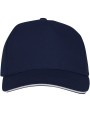 Casquette personnalisable ELEVATE Casquette sandwich 5 panneaux Ceto