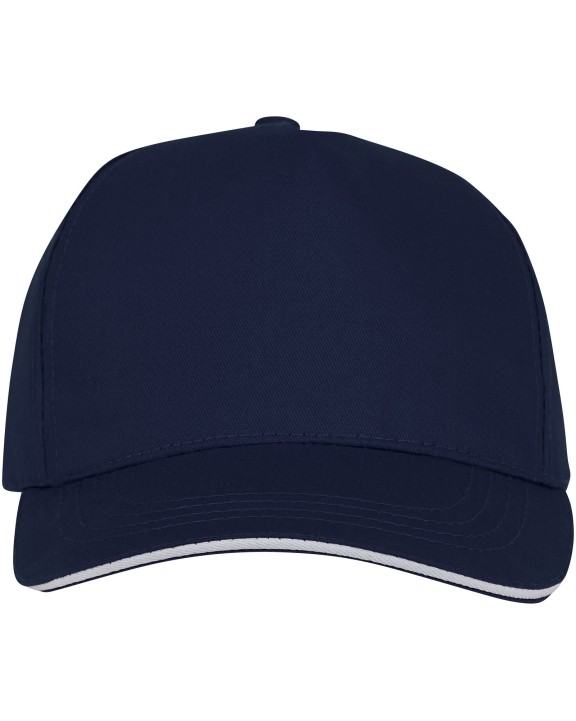 Casquette personnalisable ELEVATE Casquette sandwich 5 panneaux Ceto