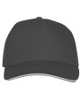 Casquette personnalisable ELEVATE Casquette sandwich 5 panneaux Ceto