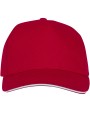Casquette personnalisable ELEVATE Casquette sandwich 5 panneaux Ceto