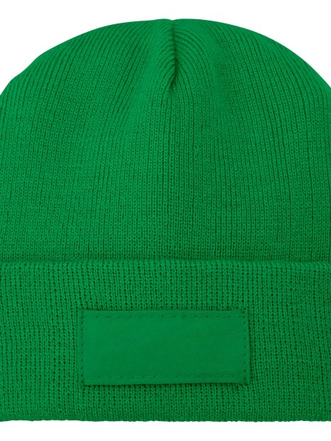 Bonnets, Écharpes & Gants à personnaliser ELEVATE Bonnet avec patch Boreas vert fougère