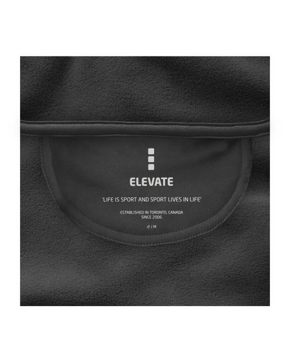 Laine polaire personnalisable ELEVATE Veste micro-polaire full zip homme Brossard