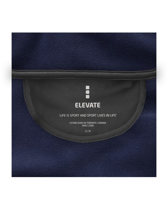 Laine polaire personnalisable ELEVATE Veste micro-polaire full zip homme Brossard