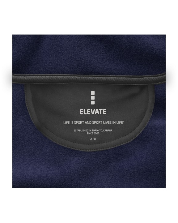 Laine polaire personnalisable ELEVATE Veste micro-polaire full zip homme Brossard
