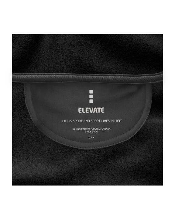 Laine polaire personnalisable ELEVATE Veste micro-polaire full zip homme Brossard