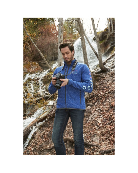 ELEVATE Tremblant Strickfleecejacke für Herren Jacke personalisierbar