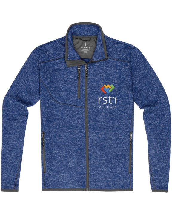 ELEVATE Tremblant Strickfleecejacke für Herren Jacke personalisierbar