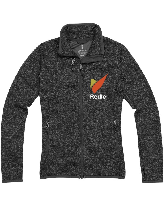 ELEVATE Tremblant Strickfleecejacke für Damen Jacke personalisierbar
