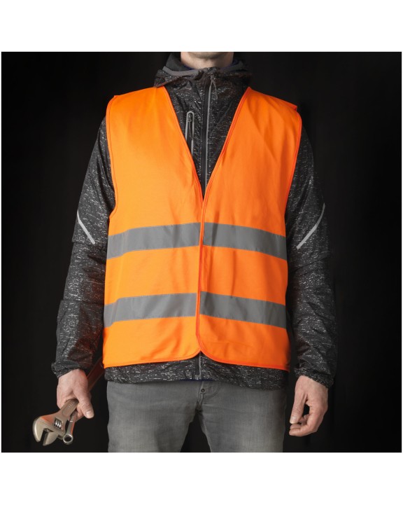Gilet de sécurité personnalisable 4DO Gilet de sécurité XL à usage professionnel See-me RFX™