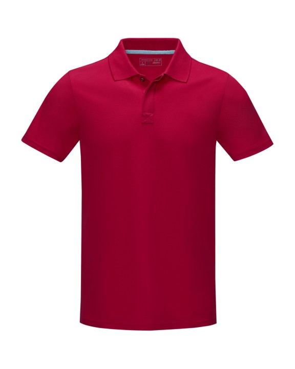 ELEVATE Graphite Poloshirt aus Bio-Baumwolle für Herren Poloshirt personalisierbar