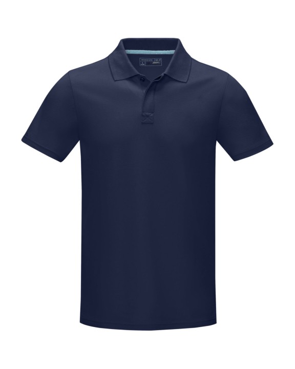 ELEVATE Graphite Poloshirt aus Bio-Baumwolle für Herren Poloshirt personalisierbar