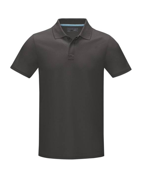 ELEVATE Graphite Poloshirt aus Bio-Baumwolle für Herren Poloshirt personalisierbar