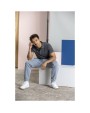 Polo personnalisable ELEVATE Polo Graphite bio manches courtes homme