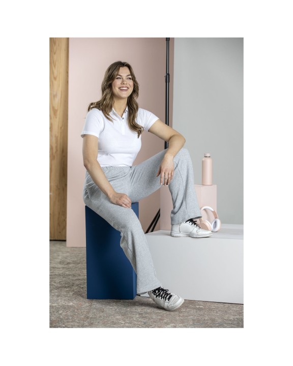 ELEVATE Graphite Poloshirt aus Bio-Baumwolle für Damen Poloshirt personalisierbar