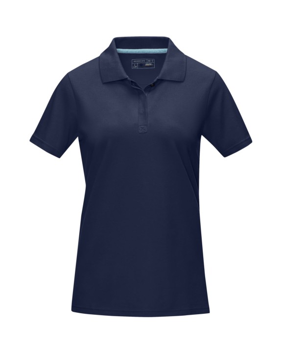 ELEVATE Graphite Poloshirt aus Bio-Baumwolle für Damen Poloshirt personalisierbar