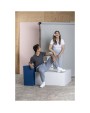 Polo personnalisable ELEVATE Polo Graphite bio manches courtes femme