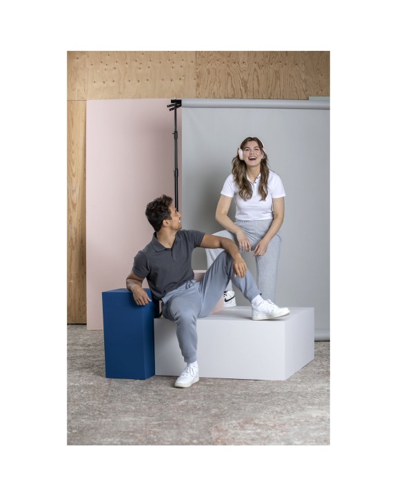 ELEVATE Graphite Poloshirt aus Bio-Baumwolle für Damen Poloshirt personalisierbar
