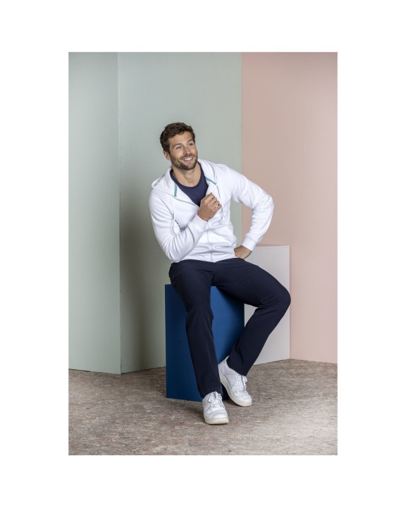 ELEVATE Ruby Hoodie mit durchgehendem Reißverschluss aus Bio-Material für Herren Sweatshirt personalisierbar