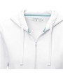 Sweater ELEVATE Ruby dames biologische hoodie met volledige rits voor bedrukking &amp; borduring