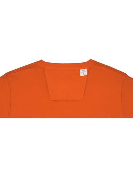 Sweat-shirts à personnaliser ELEVATE Pull ras de cou Zenon pour homme orange