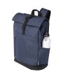 4DO Hoss 15,6" GRS recycelter Rolltop Laptop-Rucksack 12L Tasche personalisierbar